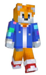 SwiftyTails's Minecraft skin wearing the Aurora cape