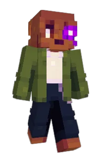 Front of Shrubbb's skin
