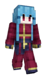 claret and shakespeare Minecraft skin — Slim model