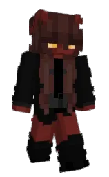 cod gray and metallic copper Minecraft skin — Slim model — first worn by Batoonike
