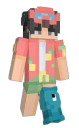 JeMenFish's Minecraft skin wearing the Migrator cape