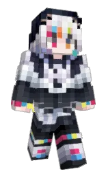 wzz5's Minecraft skin wearing the 15th Anniversary cape