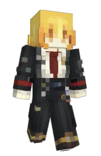 Front of stqrrysky's skin