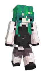 vista white and fantasy Minecraft skin — Slim model — first worn by BottledXp