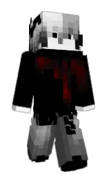 black and tundora Minecraft skin — Slim model