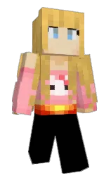 sundown and di serria Minecraft skin — Slim model — first worn by Tamariiiiii