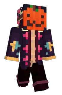 Front of MrPumpkinJack's skin