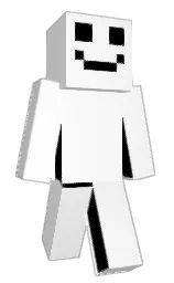 white and tutu Minecraft skin — Slim model