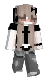He6o's Minecraft skin wearing the Mojang Office cape