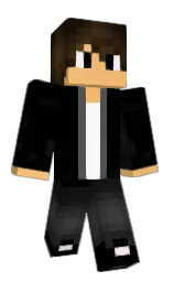 Jeova's Minecraft skin wearing the Vanilla cape