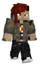 Jin132012's Minecraft skin wearing the Hero cape