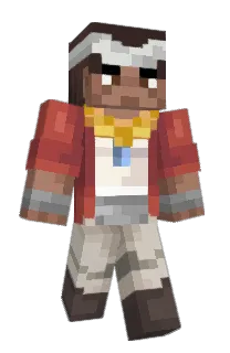 Front of VageHD's skin
