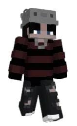 Minecraft-Skin in night rider und tamarind — Modell: Klassisch — zuerst getragen von Sutechh