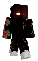 black and diesel Minecraft skin — Classic model