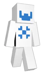white and mine shaft Minecraft skin — Classic model — first worn by NightScape64