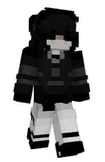 Front of Amathyzt's skin