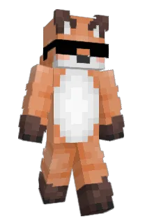 Front of MedFOXy's skin