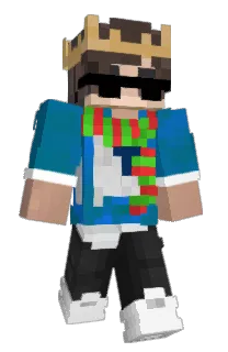 Front of PTEKR's skin