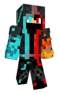Front of LavaDraven's skin