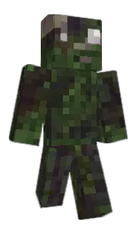 chalet green and green kelp Minecraft skin — Classic model — first worn by BOON0909