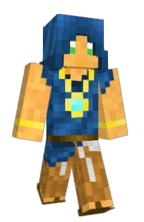 Front of Minecraft skin