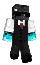 DrShock's Minecraft skin wearing the Migrator cape