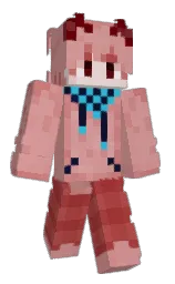 fartukf's Minecraft skin wearing the Menace cape