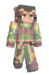 Front of Minecraft skin