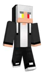mine shaft and cod gray Minecraft skin — Classic model