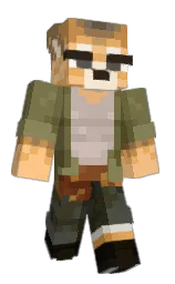 shadow and chardonnay Minecraft skin — Classic model