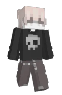 Front of Piromann's skin