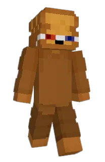 Front of Swinzee's skin
