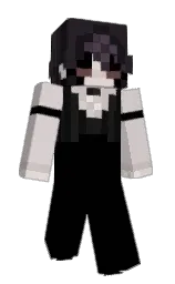 black and swiss coffee Minecraft skin — Slim model — first worn by Vompyre