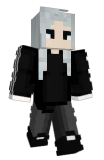 Front of Mushket's skin