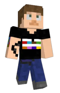 Front of Lockerbank's skin