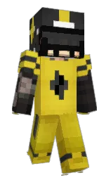 mine shaft and sunflower Minecraft skin — Slim model — first worn by 1e36