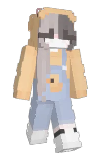 Front of popicle's skin