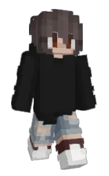 Morushh's Minecraft skin wearing the Zombie Horse cape