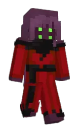 tamarillo and eggplant Minecraft skin — Slim model — first worn by Soggisa