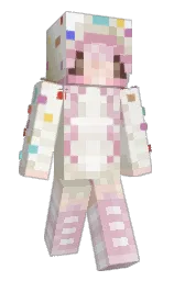 fl00f's Minecraft skin wearing the Pan cape