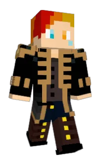 Front of Dogger's skin