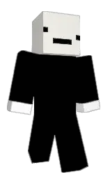 black and spring wood Minecraft skin — Classic model — first worn by zppiru