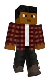Front of EmdaxMC's skin