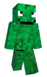 green haze and fun green Minecraft skin — Classic model
