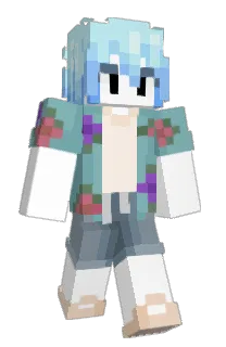 Front of Adrochiro's skin
