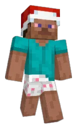 Ovos's Minecraft skin wearing the Aurora cape