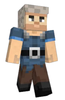 Front of Corax's skin