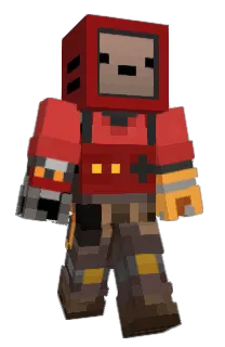 Front of Engiebot's skin