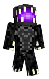 black and mine shaft Minecraft skin — Classic model