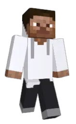 titan white and baltic sea Minecraft skin — Classic model